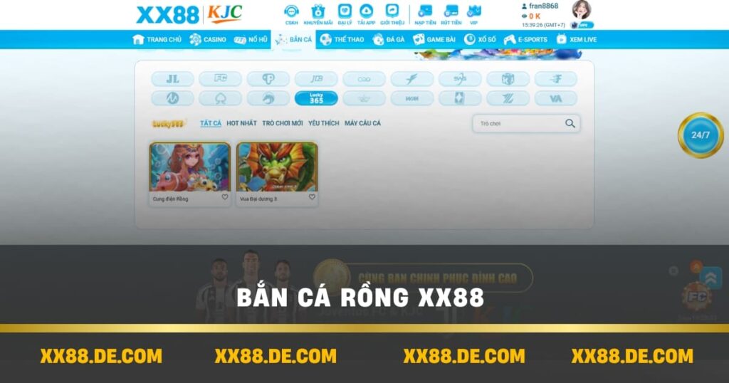 Bắn cá rồng xx88