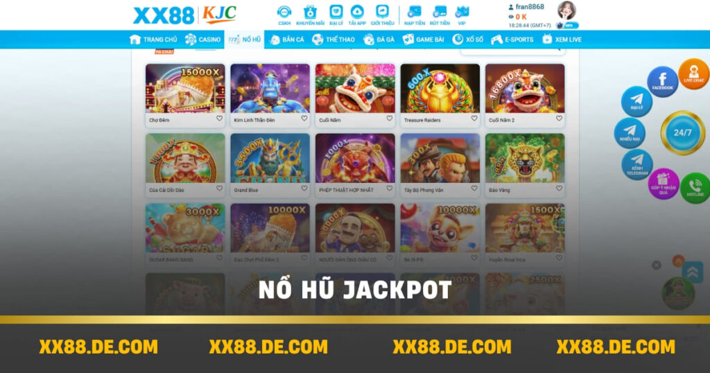 Nỗ hũ jackpot