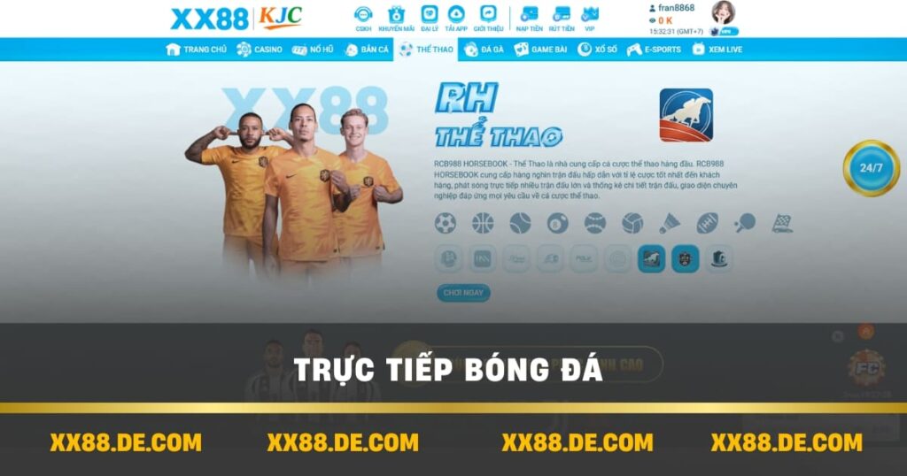 Trực tiếp bóng đá